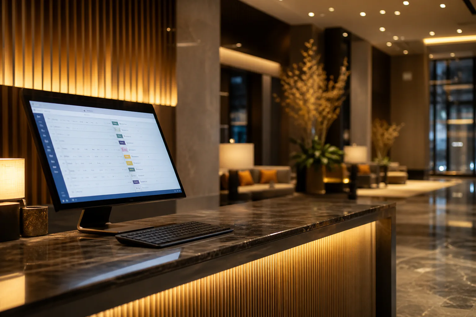 Extraaaz operating systems at a modern hospitality property with restaurant and back-office operations